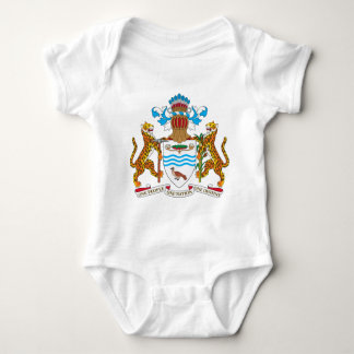 Guyana-Wappen Baby Strampler