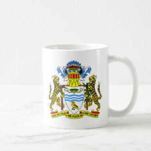 Guyana-Wappen Kaffeetasse