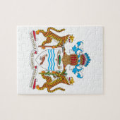 Guyana-Wappen Puzzle (Horizontal)