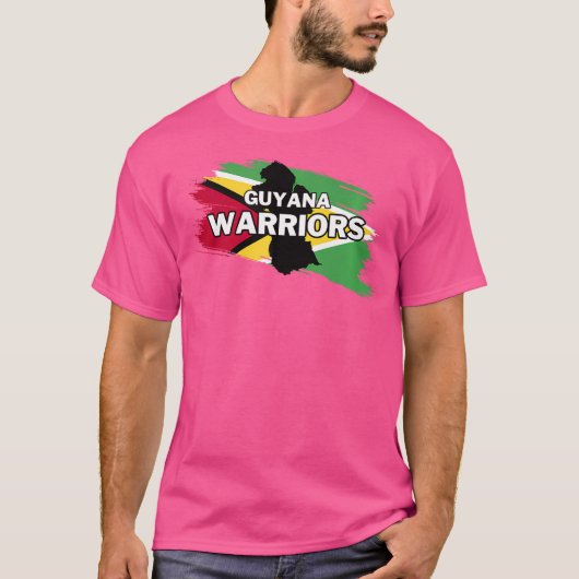 Guyana Warriors Cricket T-Shirt (Vorderseite)