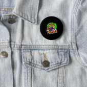 Guyana Warriors Patriotisches Cricket Button (Beispiel)
