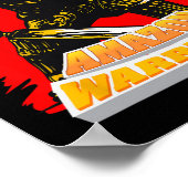 Guyana Warriors T20 Cricket Poster (Ecke)