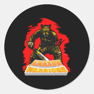 Guyana Warriors T20 Cricket  Runder Aufkleber