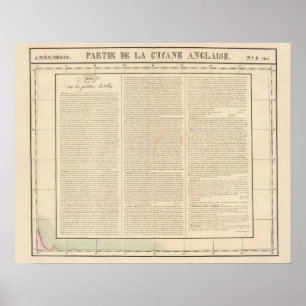 Guyana, Westindien Poster