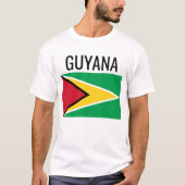 Guyana // World Country National Flag T-Shirt (Vorderseite)