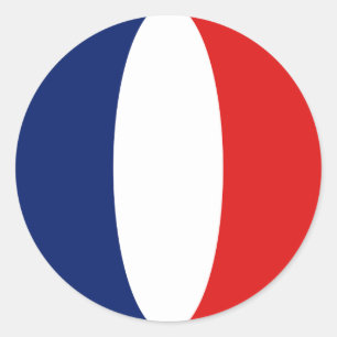 Guyane Fisheye Flag-Aufkleber Runder Aufkleber