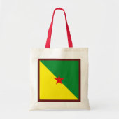 Guyane Flag Bag Tragetasche (Vorne)