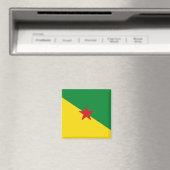 Guyane Flag GF Magnet (In Situ (Geschirrspüler))