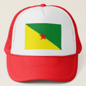 Guyane Flag Hat Truckerkappe (Vorderseite)