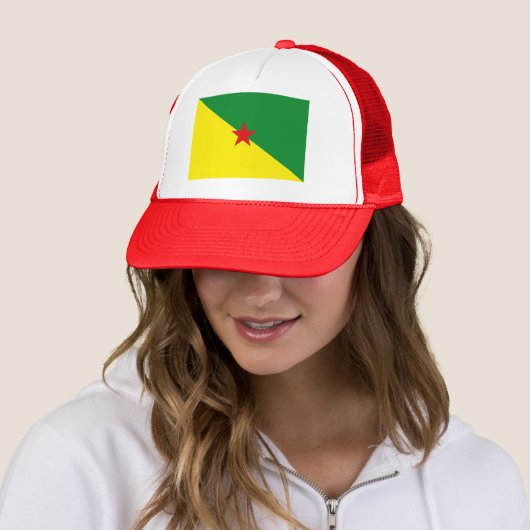 Guyane Flag Hat Truckerkappe (Beispiel)