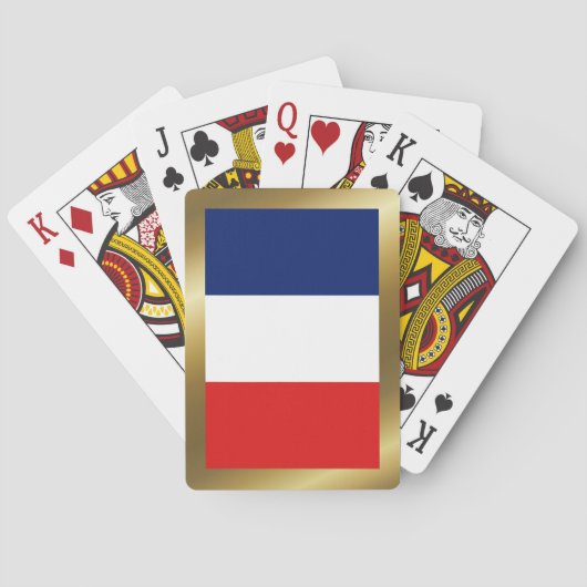 Guyane Flag Spielkarten (Rückseite)