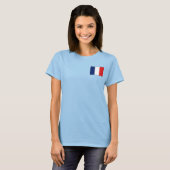Guyane Flag und Map dk T - Shirt (Vorne ganz)