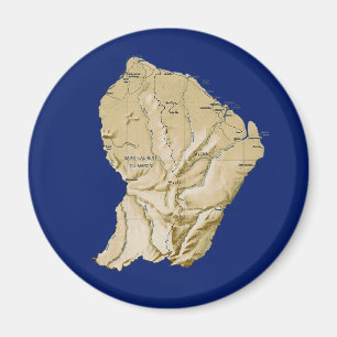 Guyane Karten-Magnet Magnet
