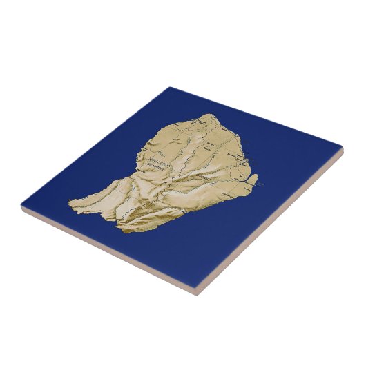 Guyane Map Tile Fliese (Seite)