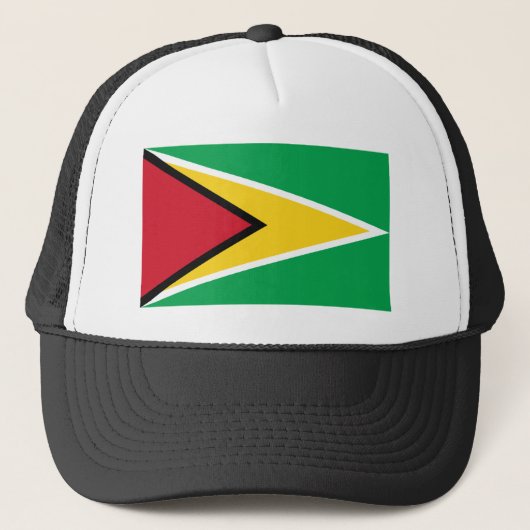 Guyanese Flag Truckerkappe (Vorderseite)