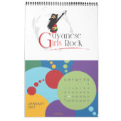 Guyanese Girls Rock Calendar Kalender (Jan 2027)