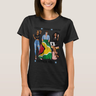 Guyanese Nichte aus Guyana Wilde Brave Latina T-Shirt
