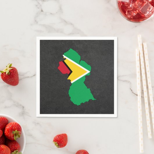 Guyanese Trip Souvenir Serviette (Beispiel)