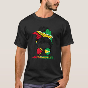 Guyaneselife Guyana-Flagge T-Shirt