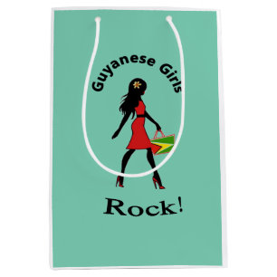 Guyanische Mädchen-Geschenk-Tasche Mittlere Geschenktüte