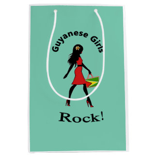 Guyanische Mädchen-Geschenk-Tasche Mittlere Geschenktüte