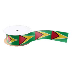 Guyanisches Flaggenband Satinband