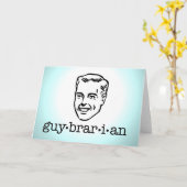 guybrisch karte (Gelbe Blume)