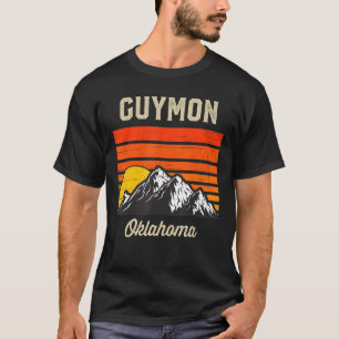 Guymon Oklahoma Retro City Staat Vintag USA T-Shirt