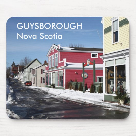 Guysborough, Neuschottland-Mausunterlage Mousepad (Vorne)