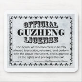 Guzheng-Lizenz Mousepad (Vorne)