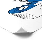 Guzman Familienwappen Poster (Ecke)