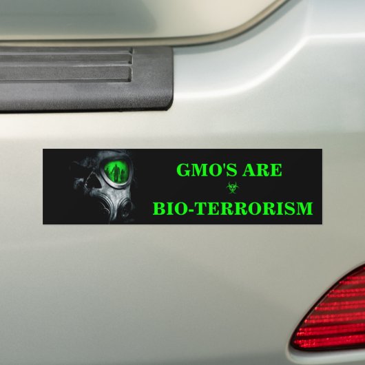 GVO SIND BIOTERRORISMUS-AUTOAUFKLEBER AUTOAUFKLEBER (Auf Auto)