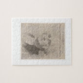 GW hinter gründendokument Puzzle (Horizontal)