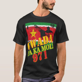 GWADA PA KA MOLI DRAPEAU 971 GUADELOUPE CREOLE T-Shirt