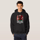 Gwalchmai Wales Welsh Flag Y Ddraig Goch Dragon Hoodie (Vorne ganz)
