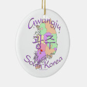 Gwangju Südkorea Keramikornament (Rechts)