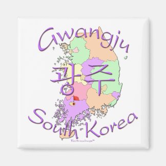Gwangju Südkorea Magnet
