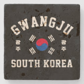 Gwangju Südkorea Steinuntersetzer (Vorderseite)