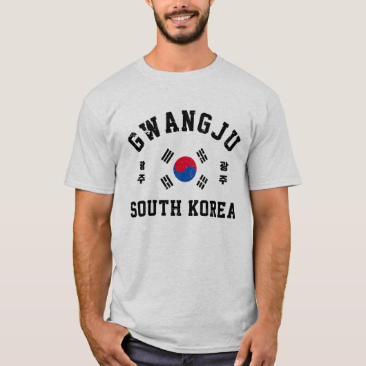 Gwangju Südkorea T-Shirt (Vorderseite)