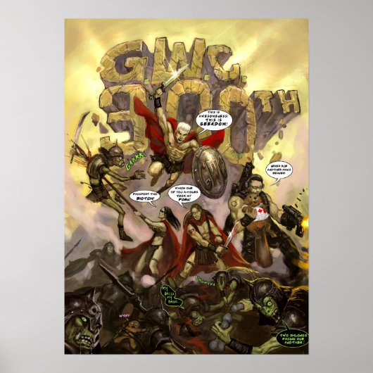 GWC 300. Artwork Poster (Vorne)