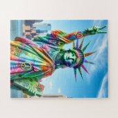 Gweb Statue of Liberty Puzzle (Horizontal)