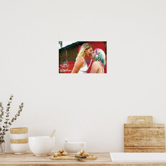 Gwen und Sarah Poster (Küche)