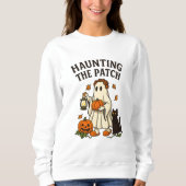 Gwendolyn, das Pumpkin-Picking-Abenteuer des Geist Sweatshirt (Vorderseite)