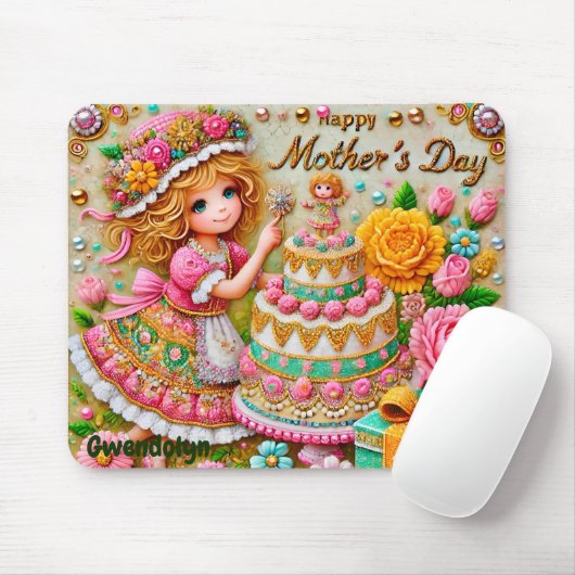 GWENDOLYN ~ MUTTERTAG ~ MOUSEPAD (Mit Mouse)