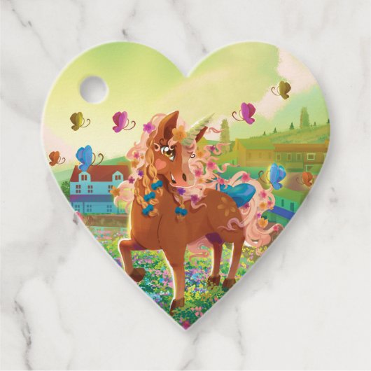 Gwenhwyer Favor Tags Geschenkanhänger (Vorderseite)