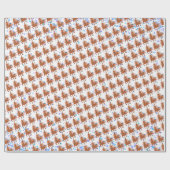 Gwenhwyer Party Wrapping Paper Geschenkpapier (Flach)
