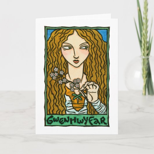 Gwenhwyfar Greeting Card Karte (Vorderseite)