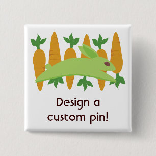 Gwennie The Bun: Gwen mit Karotten Button