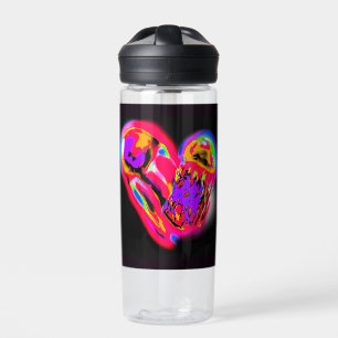 Gwer Jellyfish Red Trinkflasche