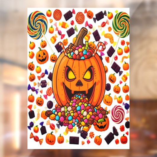 Gwer Pumpkin Halloween Stickers (Blatt 2)